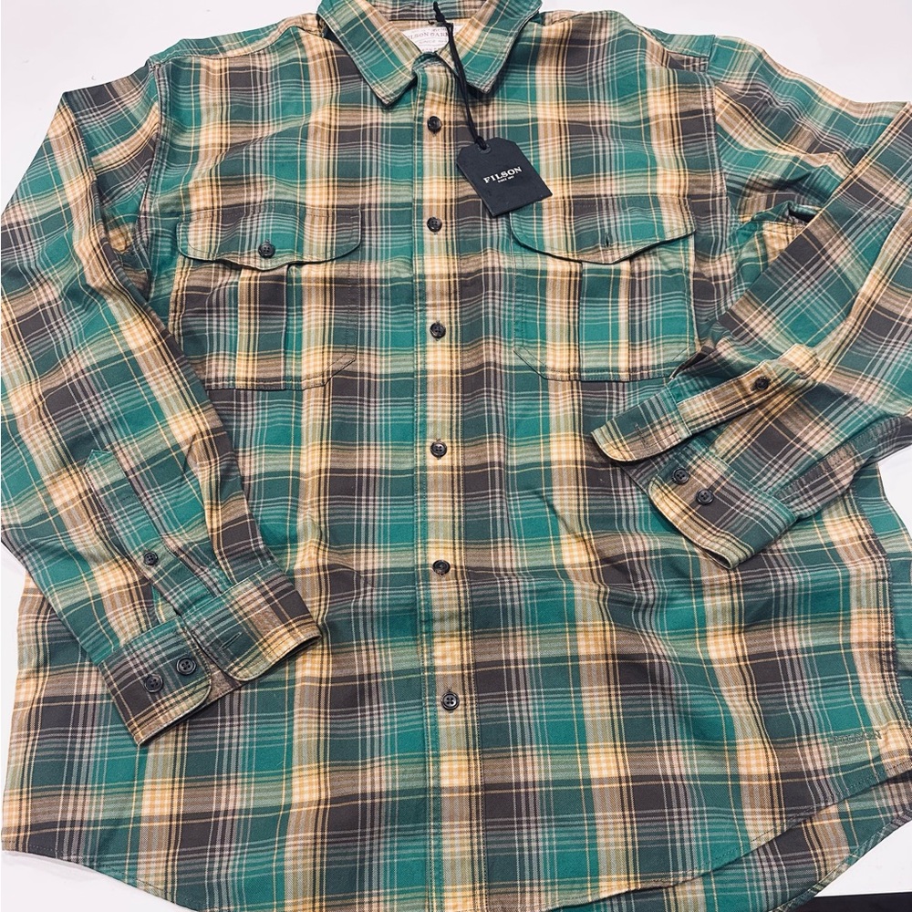 Filson Men's Plaid Shirt - button up